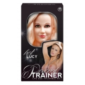 Надувная кукла с вибрацией и 2 любовными отверстиями Hot Lucy Lifesize Love Doll - NMC - в Бердске купить с доставкой