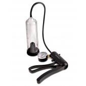 Вакуумная мужская помпа с датчиком давления Pro-Gauge Power Pump - Pipedream - в Бердске купить с доставкой