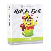 Стимулирующий презерватив-насадка Roll   Ball Apple - Sitabella - купить с доставкой в Бердске