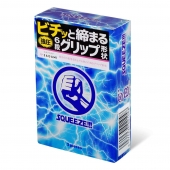 Презервативы Sagami Squeeze волнистой формы - 5 шт. - Sagami - купить с доставкой в Бердске