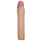 Телесная насадка-удлинитель из неоскин - 19,5 см. - LOVETOY (А-Полимер) - в Бердске купить с доставкой