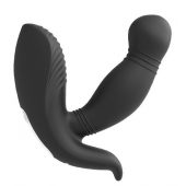 Черный вибромассажер простаты PROSTATE HERO - Dream Toys - в Бердске купить с доставкой