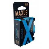 Классические презервативы в железном кейсе MAXUS Classic - 3 шт. - Maxus - купить с доставкой в Бердске