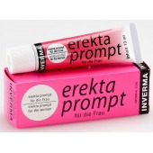 Возбуждающий женский крем Erekta Prompt  - 13 мл. - Inverma - купить с доставкой в Бердске