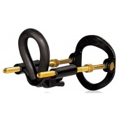 Черный экстендер-растяжитель пениса - Sex Expert - в Бердске купить с доставкой