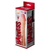 Насадка на пояс Harness RED LINE - 21,5 см. - LOVETOY (А-Полимер) - купить с доставкой в Бердске