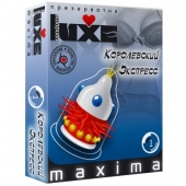 Презерватив LUXE Maxima  Королевский экспресс  - 1 шт. - Luxe - купить с доставкой в Бердске