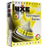Презерватив LUXE  Exclusive  Кричащий банан  - 1 шт. - Luxe - купить с доставкой в Бердске