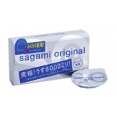 Ультратонкие презервативы Sagami Original QUICK - 6 шт. - Sagami - купить с доставкой в Бердске