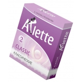 Классические презервативы Arlette Classic - 3 шт. - Arlette - купить с доставкой в Бердске