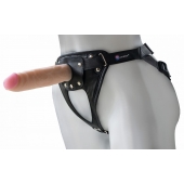 Универсальный мягкий пояс с насадкой Hard brutal BDSM-КОНСУЛ - 17 см. - LOVETOY (А-Полимер) - купить с доставкой в Бердске