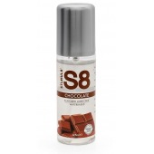 Смазка на водной основе S8 Flavored Lube со вкусом шоколада - 125 мл. - Stimul8 - купить с доставкой в Бердске