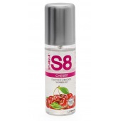 Смазка на водной основе S8 Flavored Lube со вкусом вишни - 125 мл. - Stimul8 - купить с доставкой в Бердске