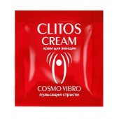 Пробник возбуждающего крема для женщин Clitos Cream - 1,5 гр. - Биоритм - купить с доставкой в Бердске