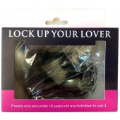 Черные меховые наручники Love с ключиками - Baile - купить с доставкой в Бердске