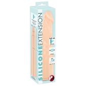Телесная насадка-удлинитель Silicone Extension - 19 см. - Orion - в Бердске купить с доставкой