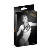 Черная упряжь на грудь Clara - Bijoux Pour Toi - купить с доставкой в Бердске