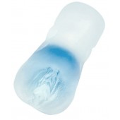 Прозрачный реалистичный мастурбатор Juicy Pussy Subtle Crystal - ToyFa - в Бердске купить с доставкой