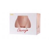 Мастурбатор-полуторс Cherry с вибрацией и двумя любовными тоннелями - KOKOS - в Бердске купить с доставкой