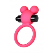 Розовое виброкольцо на пенис A-Toys - A-toys - в Бердске купить с доставкой