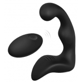 Черный вибромассажер простаты REMOTE BOOTY PLEASER - Dream Toys - в Бердске купить с доставкой