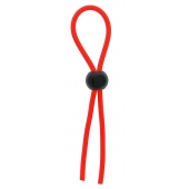 Красное эрекционное лассо с одной бусиной-утяжкой STRETCHY THIN LASSO - Dream Toys - в Бердске купить с доставкой