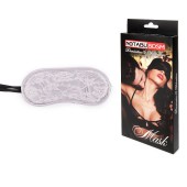 Серая кружевная маска на резиночке - Notabu - купить с доставкой в Бердске