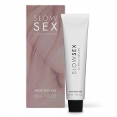 Лубрикант на водной основе Slow Sex Anal Play Gel - 30 мл. - Bijoux Indiscrets - купить с доставкой в Бердске