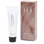 Лубрикант на водной основе Slow Sex Anal Play Gel - 30 мл. - Bijoux Indiscrets - купить с доставкой в Бердске