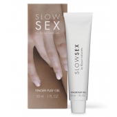 Гель для мастурбации с ароматом кокоса Slow Sex Finger Play Gel - 30 мл. - Bijoux Indiscrets - купить с доставкой в Бердске