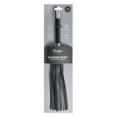 Черная плеть Easytoys Flogger With Metal Grip - 38 см. - Easy toys - купить с доставкой в Бердске