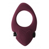 Бордовое эрекционное виброкольцо Pure Passion Sunset - Lola Games - в Бердске купить с доставкой