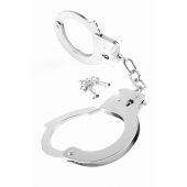 Металлические серебристые наручники Designer Metal Handcuffs - Pipedream - купить с доставкой в Бердске