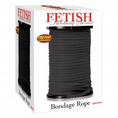 Черная веревка для связывания Bondage Rope - 60,9 м. - Pipedream - купить с доставкой в Бердске