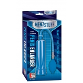 Синяя вакуумная помпа MENZSTUFF PENIS ENLARGER - Dream Toys - в Бердске купить с доставкой