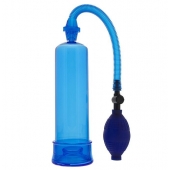 Синяя вакуумная помпа MENZSTUFF PENIS ENLARGER - Dream Toys - в Бердске купить с доставкой