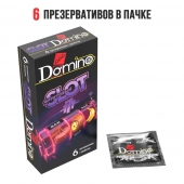 Ароматизированные презервативы DOMINO  Фруктовый слот  - 6 шт. - Domino - купить с доставкой в Бердске
