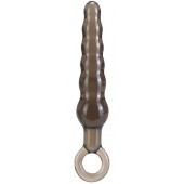 Дымчатая фигурная анальная ёлочка ANAL STICK - 14 см. - Seven Creations