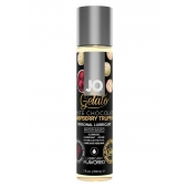Лубрикант с ароматом трюфелей из белого шоколада и малины JO GELATO WHITE CHOCOLATE RASPBERRY TRUFFLE - 30 мл. - System JO - купить с доставкой в Бердске
