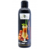 Интимный гель-смазка JUICY FRUIT с ароматом солёной карамели - 200 мл. - БиоМед - купить с доставкой в Бердске