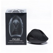 Черный инновационный мужской вибратор PULSE SOLO ESSENTIAL - Hot Octopuss - в Бердске купить с доставкой