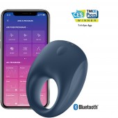 Эрекционное кольцо Satisfyer Strong One с возможностью управления через приложение - Satisfyer - в Бердске купить с доставкой
