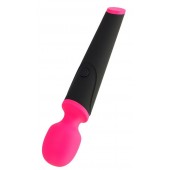 Черно-розовый вибростимулятор ASTER - 19,5 см. - ToyFa