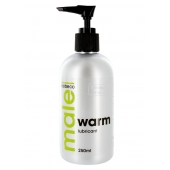 Лубрикант с согревающим эффектом MALE Cobeco Warm Lubricant - 250 мл. - Cobeco - купить с доставкой в Бердске