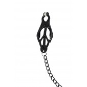 Зажимы на соски Darkside с цепочкой - Lola Games - купить с доставкой в Бердске