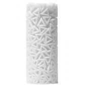 Белый 3D мастурбатор PILE - Tenga - в Бердске купить с доставкой