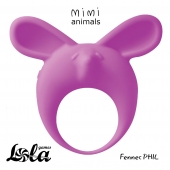 Фиолетовое эрекционное кольцо Fennec Phil - Lola Games - в Бердске купить с доставкой