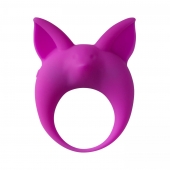 Фиолетовое эрекционное кольцо Kitten Kyle - Lola Games - в Бердске купить с доставкой