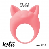 Оранжевое эрекционное кольцо Lemur Remi - Lola Games - в Бердске купить с доставкой
