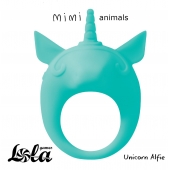 Зеленое эрекционное кольцо Unicorn Alfie - Lola Games - в Бердске купить с доставкой